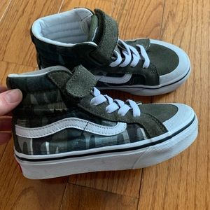 Camo Hightop Vans